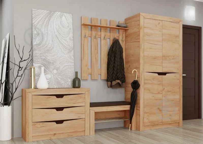 Спальня Еверест Liberty Комплект №2 5 елементів Дуб крафт золотий (DTM-2499) - фото 4 Спальня Еверест Liberty Комплект №2 5 елементів Дуб крафт золотий (DTM-2499) - фото 4