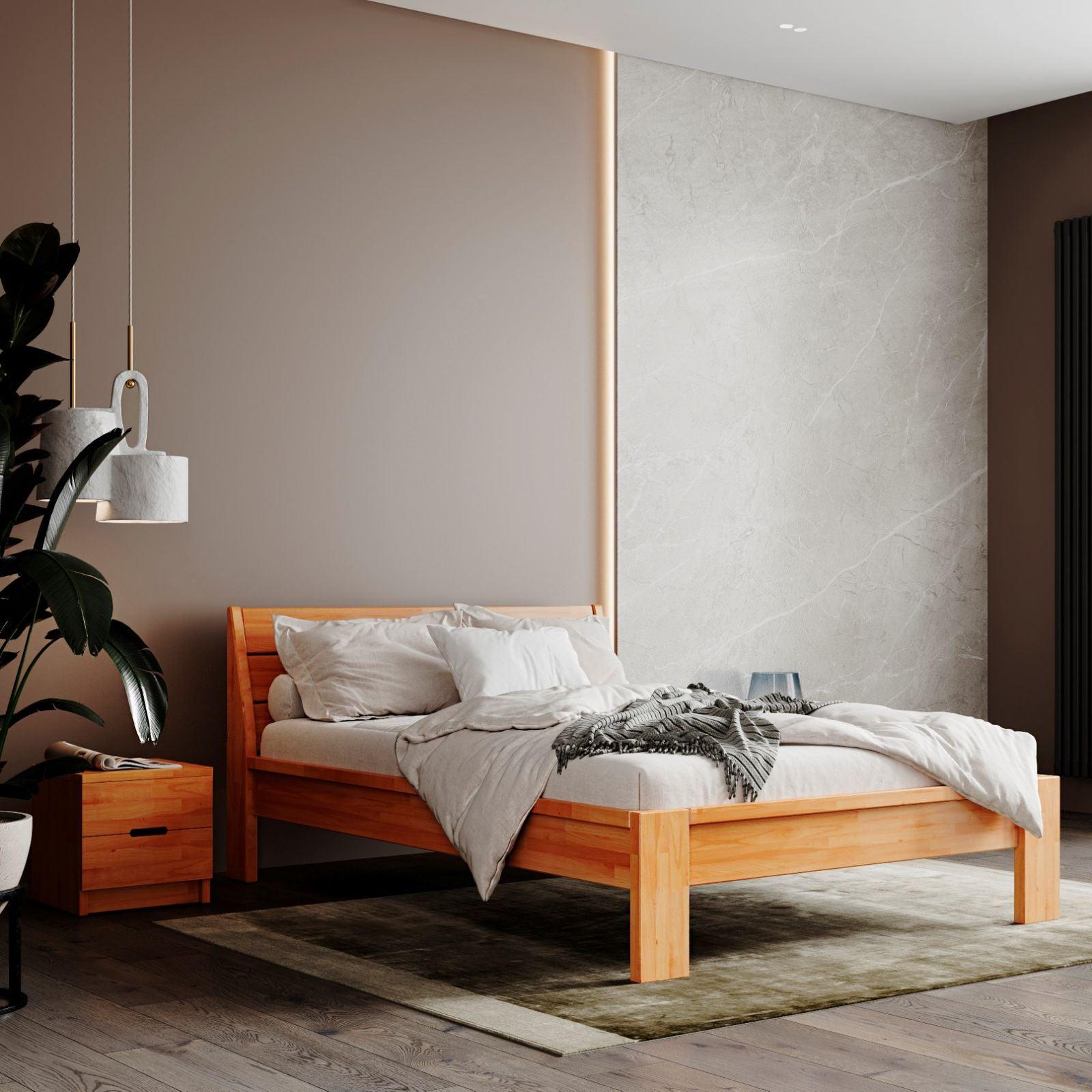 Ліжко Alisa 1,2 з ламелями 2000x1200x870 мм з буку - фото 2 Ліжко Alisa 1,2 з ламелями 2000x1200x870 мм з буку - фото 2