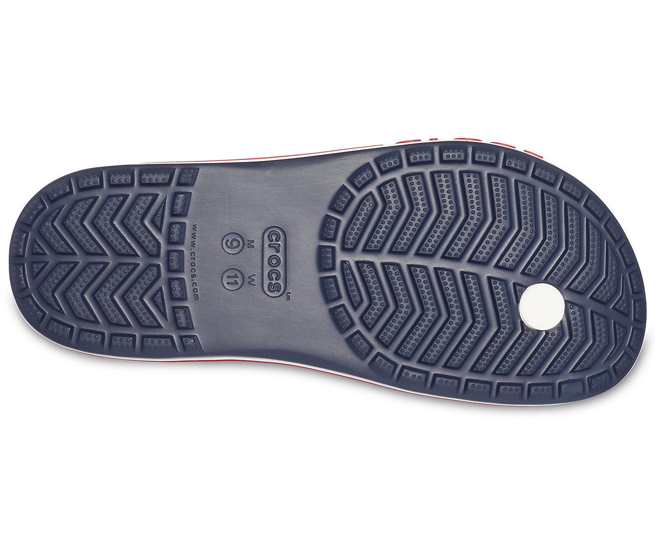 Вьетнамки Crocs Bayaband Flip M6W8 р. 38 24,5 см Navy/Pepper (205393) - фото 5