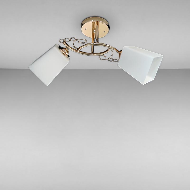 Люстра потолочная Light House SRS-16198/2 на две лампы Золото