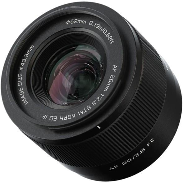 Объектив Viltrox AF 20mm f/2.8 Z для Nikon Z Lens AF 20/2.8 Z автофокусный Nikon Z (2167497737)