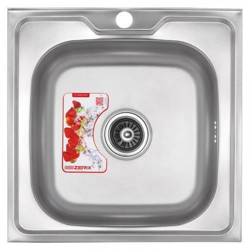 Мойка кухонная Zerix Z5050-06-160MD Micro decor (ZS0581)