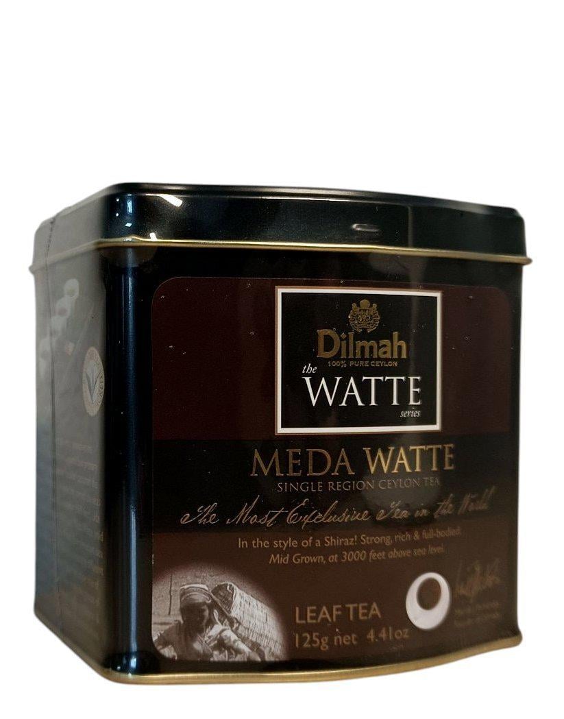 Чай Dilmah Meda Watte Черный цейлонский байховый листовой в металлической банке 125 г (60514)