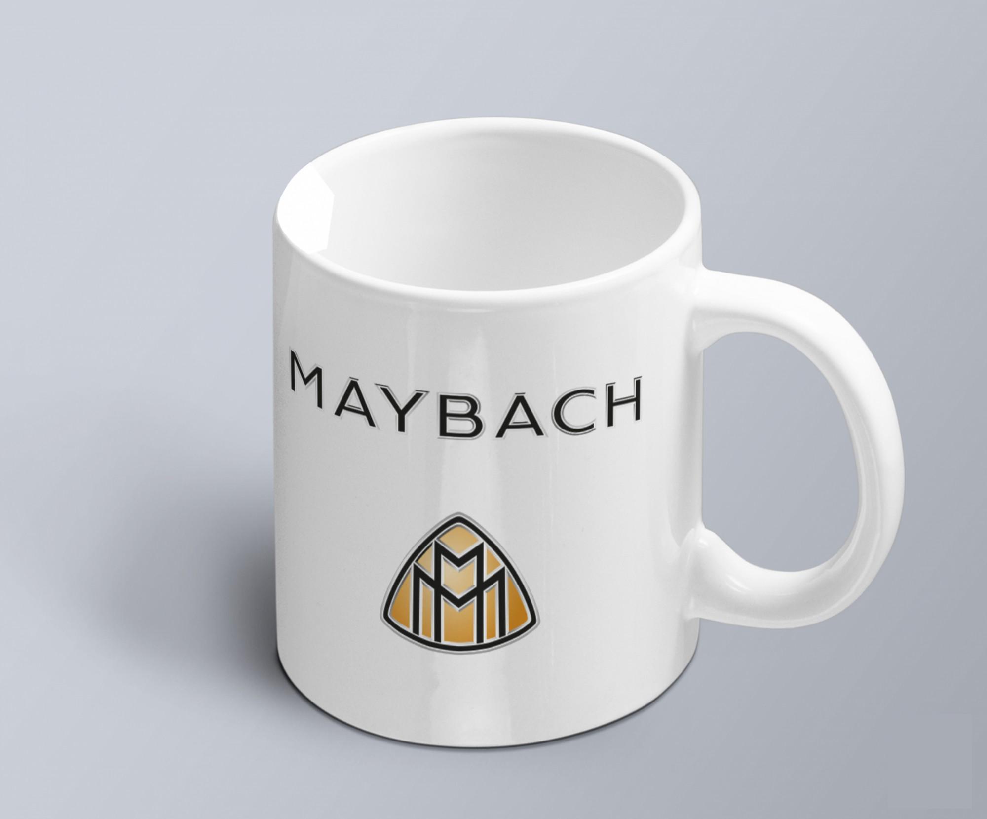 Чашка с принтом авто логотип Maybach (02010102006) Чашка с принтом авто логотип Maybach (02010102006)