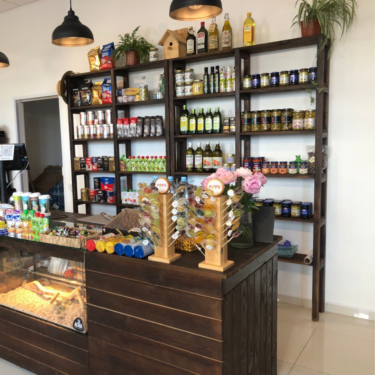 Стелаж дерев'яний високий на 6 поличок Коричневий (СД057) - фото 3 Стелаж дерев'яний високий на 6 поличок Коричневий (СД057) - фото 3