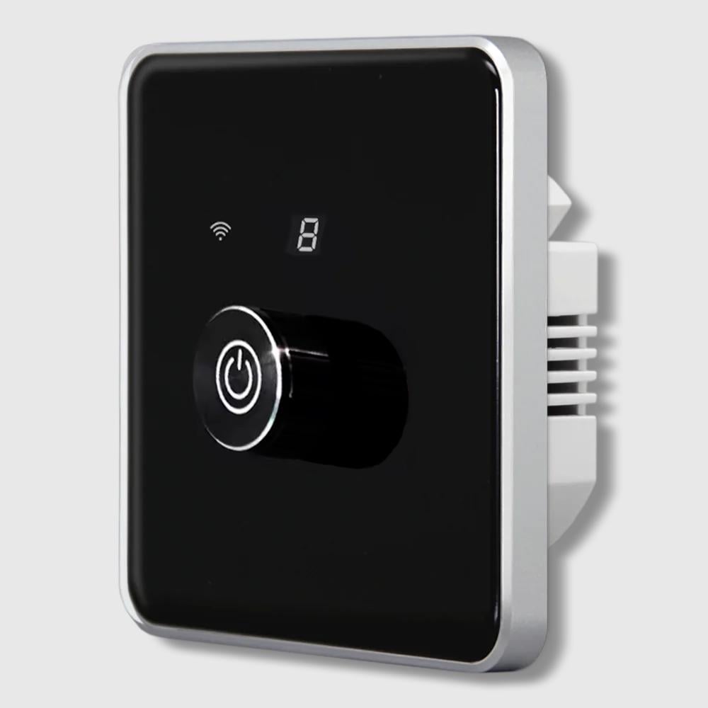 Дымер поворотный Tuya Zigbee Черный