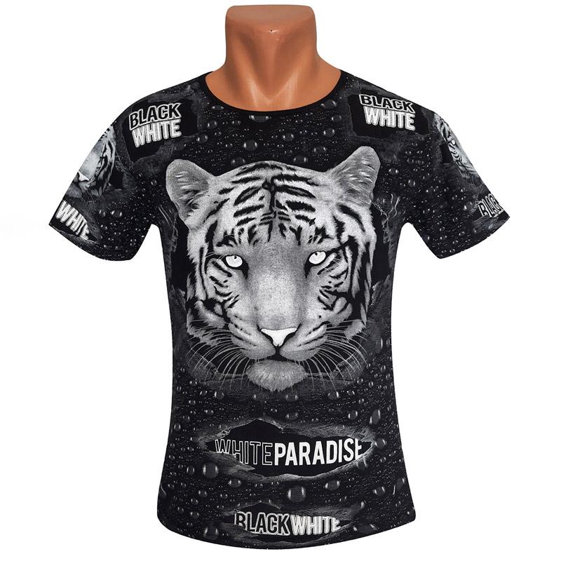 Футболка White Paradise M Черный (7159)
