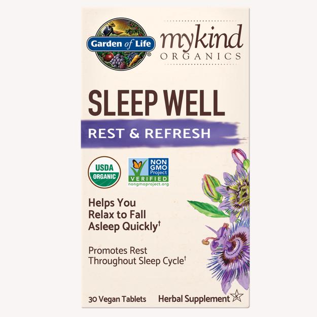 Натуральная добавка Garden of Life MyKind Organics Sleep Well 30 вегакапс. (9659)