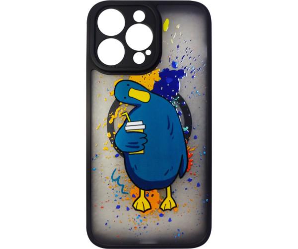 Чехол накладка Gelius Print Case UV (Magsafe) для iPhone 12 Pro, Coffee Duck - фото 1