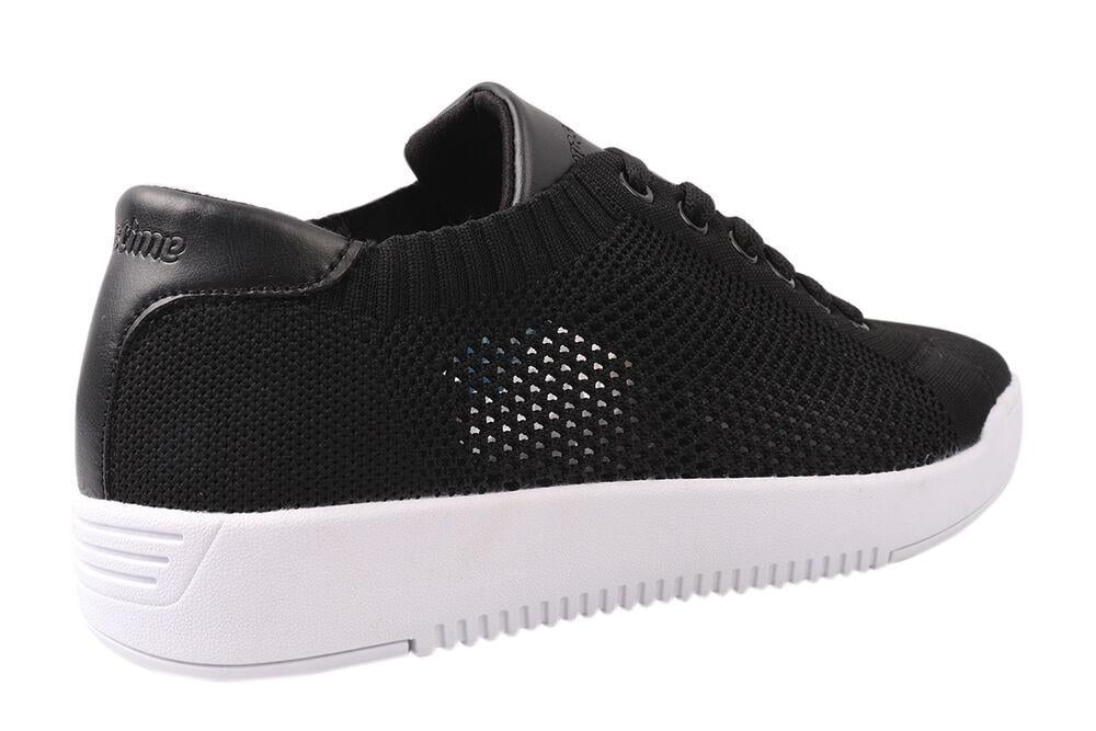 Кросівки чоловічі Restime з текстилю на низькому ходу на шнурівці р. 41 Чорний (153-21LK) - фото 4 Кросівки чоловічі Restime з текстилю на низькому ходу на шнурівці р. 41 Чорний (153-21LK) - фото 4