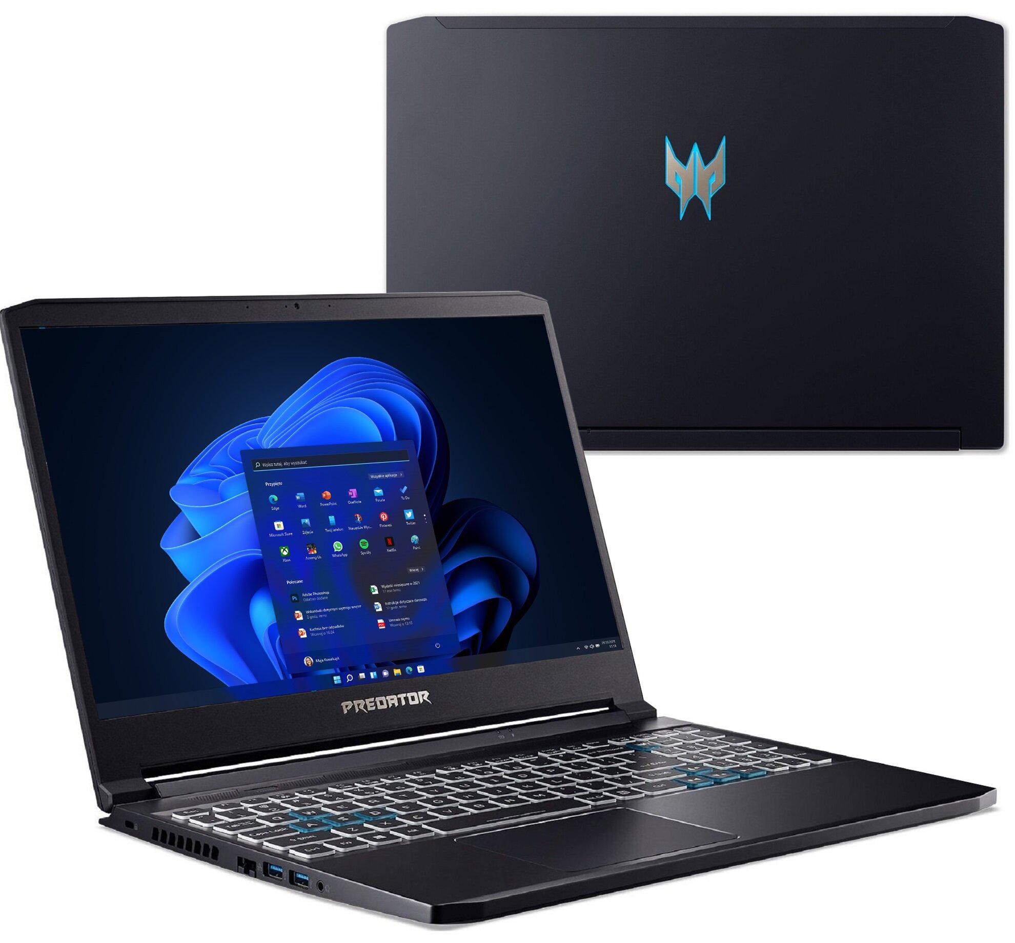Ноутбук Acer Predator Triton 300 PT315-53 15,6" IPS 165Hz I7-11800H 16 Gb RAM 1TB SSD GeForce RTX 3080 Windows 10 Home (NHQDTEP006) - фото 8 Ноутбук Acer Predator Triton 300 PT315-53 15,6" IPS 165Hz I7-11800H 16 Gb RAM 1TB SSD GeForce RTX 3080 Windows 10 Home (NHQDTEP006) - фото 8