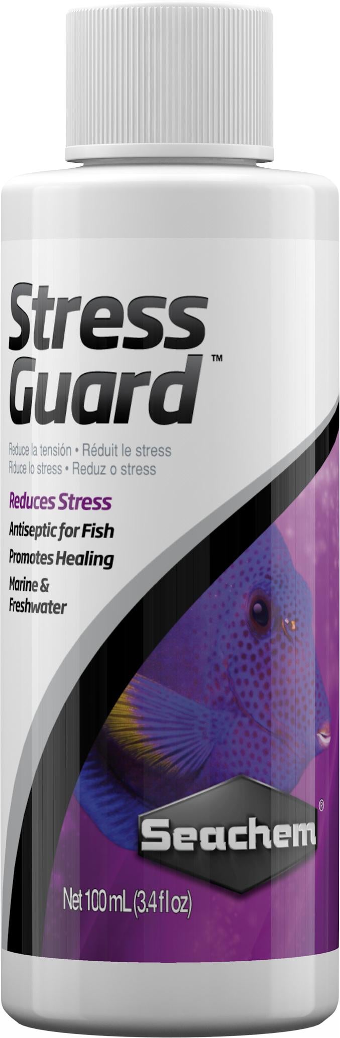 Кондиционер Seachem StressGuard для защиты слизистой оболочки рыб 100 мл Кондиционер Seachem StressGuard для защиты слизистой оболочки рыб 100 мл