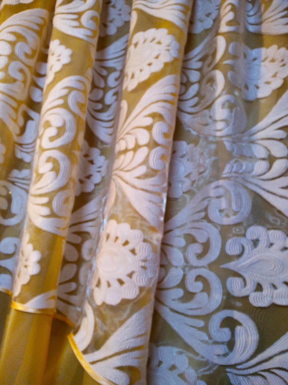 Занавеска готовая короткая Алия эльзас Белый - фото 5 Занавеска готовая короткая Алия эльзас Белый - фото 5