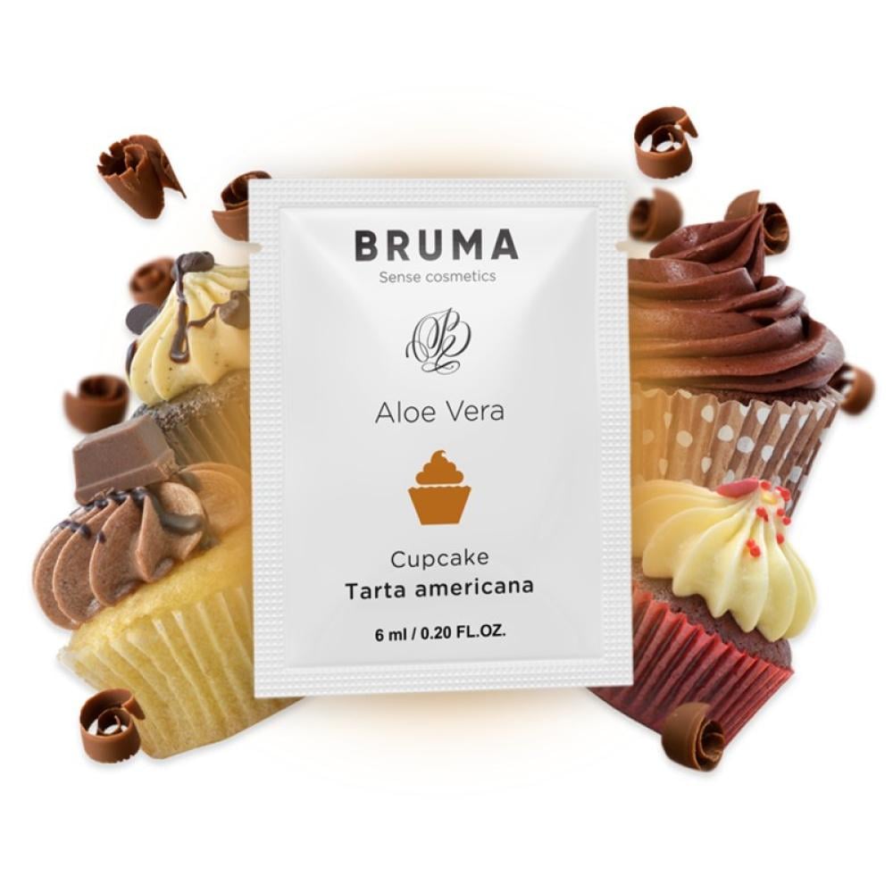 Лубрикант Bruma Aloe Vera Sliding Gel Cupcake Flavor 6 мл (1000065551)