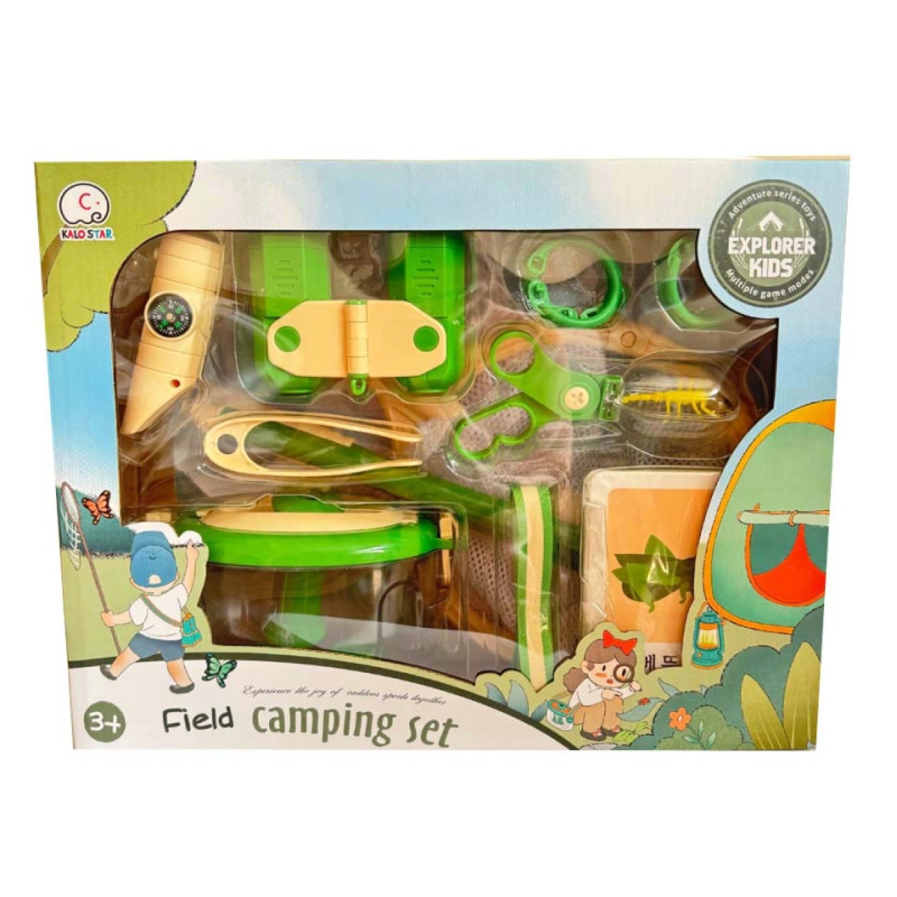 Познавательный набор "По следам природы" для юных исследователей