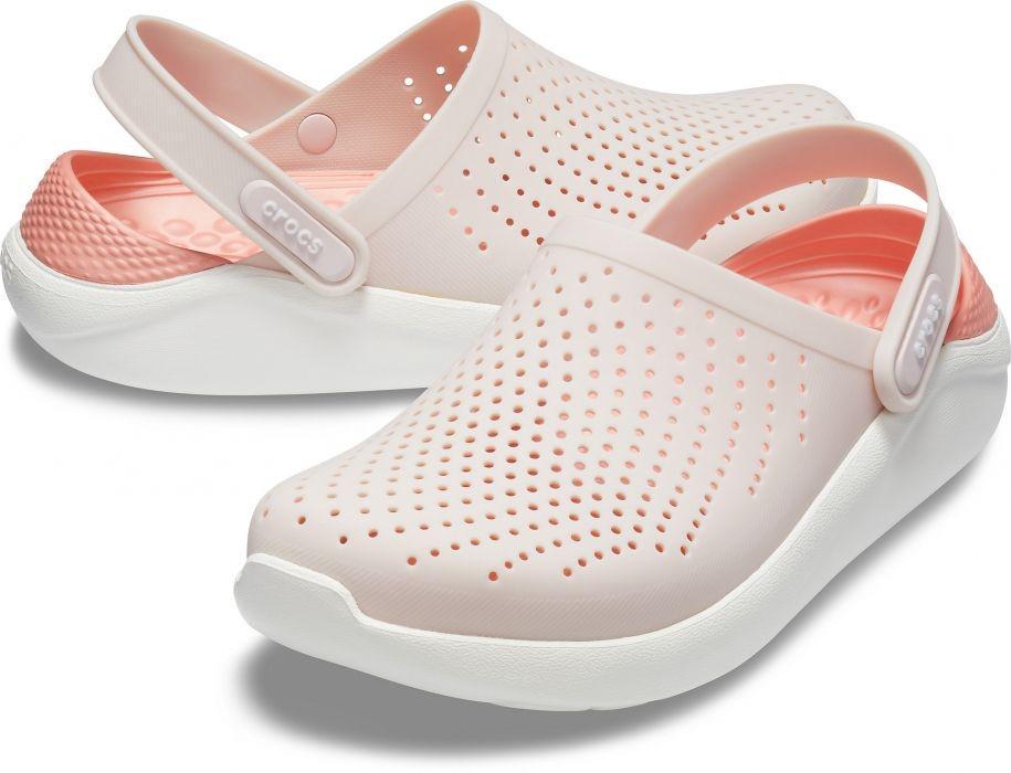 Сабо жіночі Crocs LiteRide Clog Powder/White Сірий (27821) Сабо жіночі Crocs LiteRide Clog Powder/White Сірий (27821)