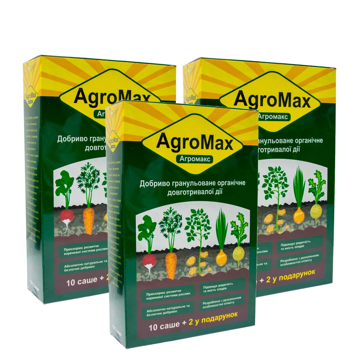 Біодобрива універсальне Agromax для підвищення врожайності городу 36 саші (c146d2d0) - фото 5