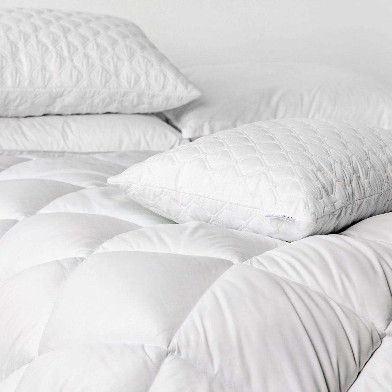 Ковдра зимова Double Air Alaska євро антиалергенне поліефірне волокно 200х220 см Білий - фото 2 Ковдра зимова Double Air Alaska євро антиалергенне поліефірне волокно 200х220 см Білий - фото 2