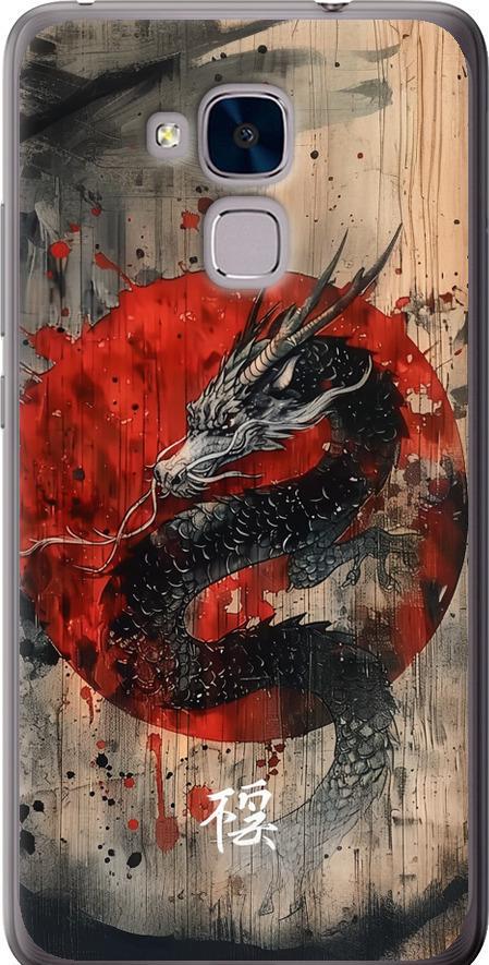 Чехол на Huawei Honor 5C Восточный дух (6100t-356-42517)
