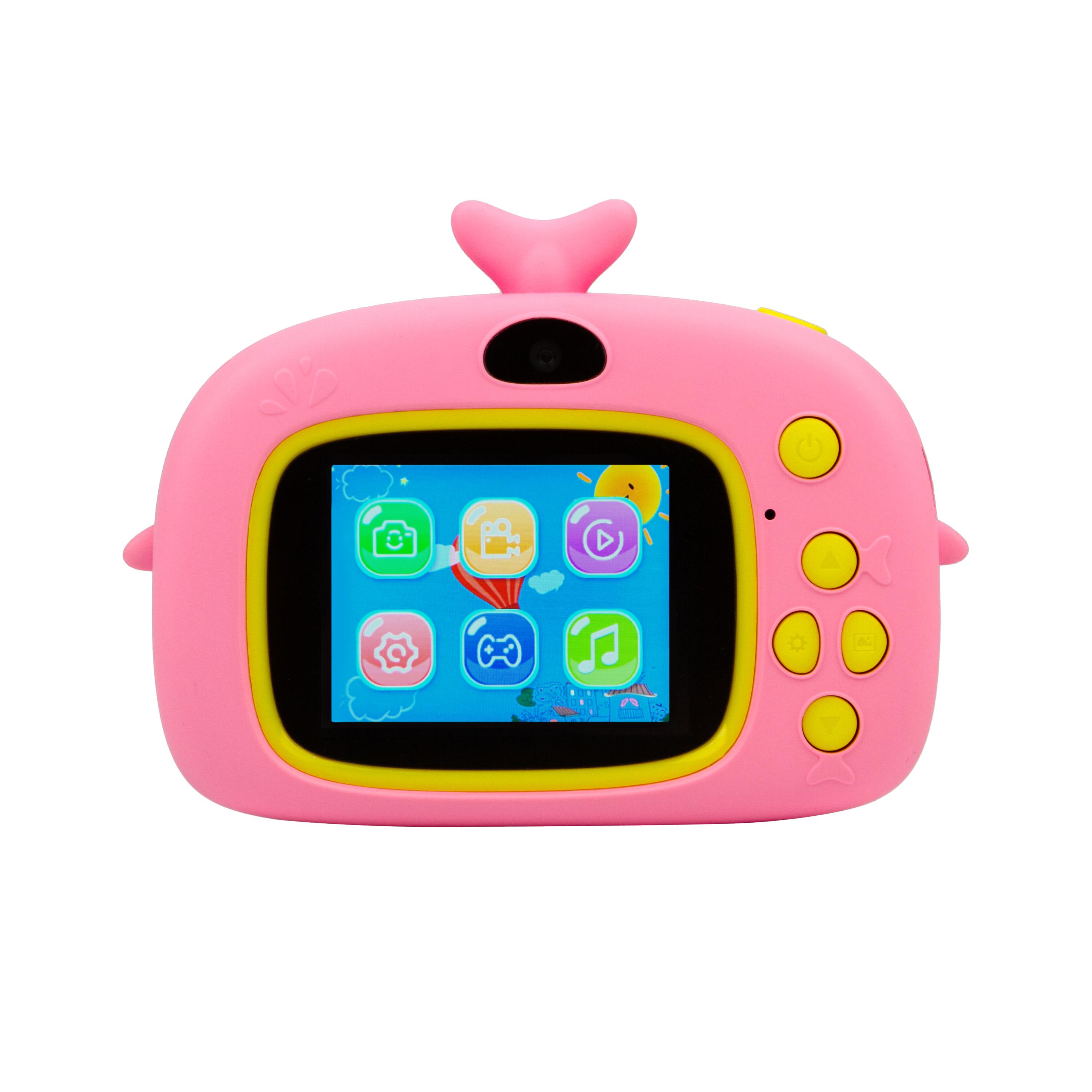 Цифровой детский фотоаппарат ATRIX TIKTOKER 11 DUAL CAM 20 MP 1080 p Pink