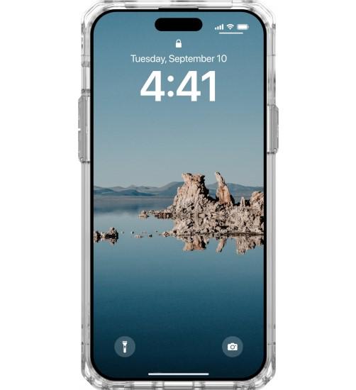 Чохол-бампер для телефона UAG Plyo Magsafe для Apple iPhone 15 Plus Прозорий із сірим (114314114333) - фото 7