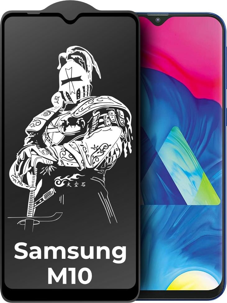 Защитное стекло King Fire Samsung Galaxy M10 M105 Full Glue Black (24342)