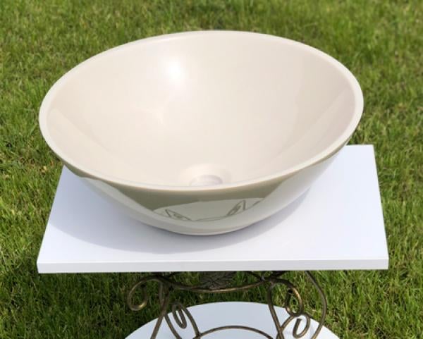 Умывальник Snail Камелия 425х425 мм Жемчуг (147Н300) - фото 4