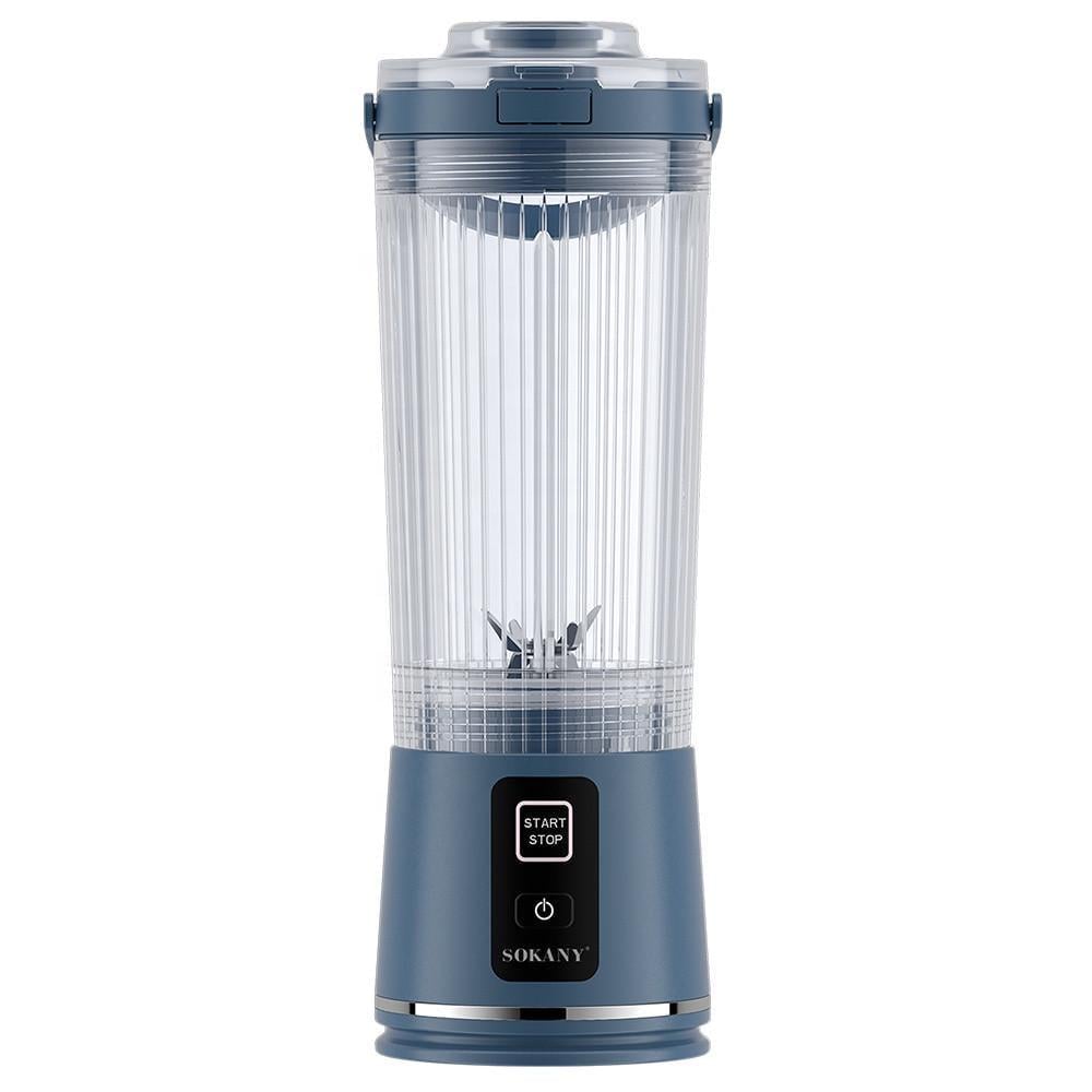 Шейкер на аккумуляторе 500 мл USB Синий (SK-01023BL) Шейкер на аккумуляторе 500 мл USB Синий (SK-01023BL)