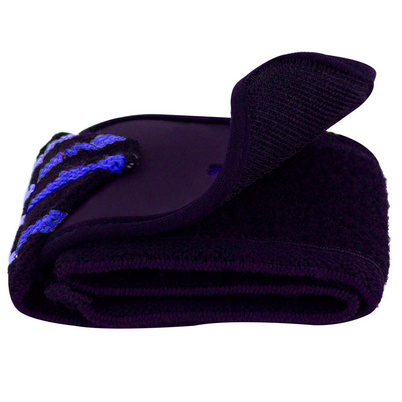 Бинти кистові PowerPlay 3081 Gym WristT Wraps Чорно-синій (A-013263) - фото 4 Бинти кистові PowerPlay 3081 Gym WristT Wraps Чорно-синій (A-013263) - фото 4