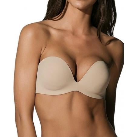 Бюстгальтер балконет Luna 75D Тілесний (11064телесн) Бюстгальтер балконет Luna 75D Тілесний (11064телесн)