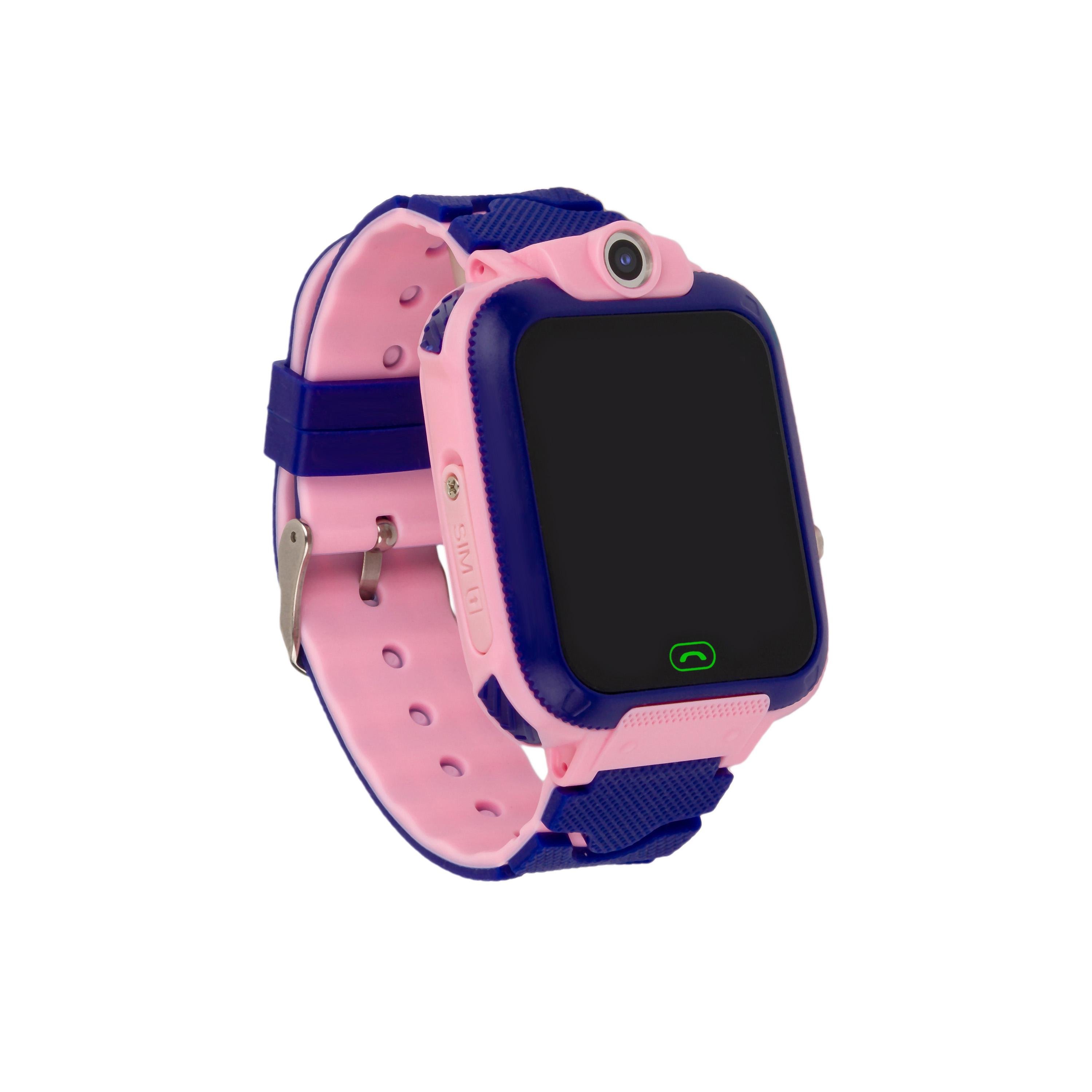 Дитячий смарт годинник-телефон трекер Discovery iQ4900 Camera LED Light Pink