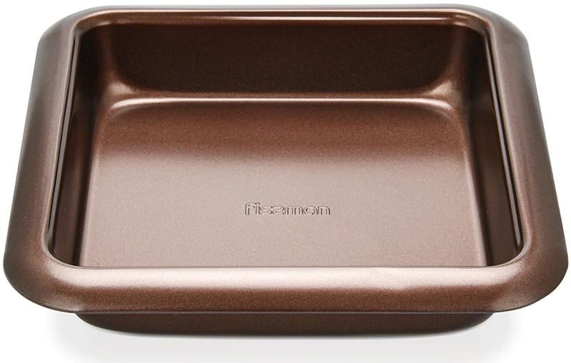 Форма для випічки Fissman Chocolate з антипригарним покриттям 24,5х24,5x5 см (FN-5662)