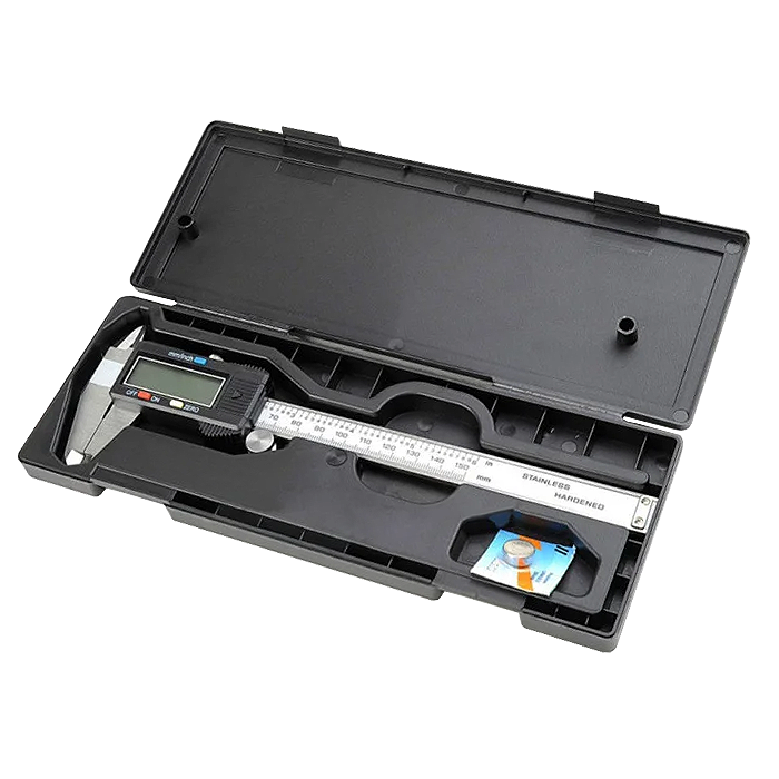 Штангенциркуль 150 мм цифровой металлический (4822)