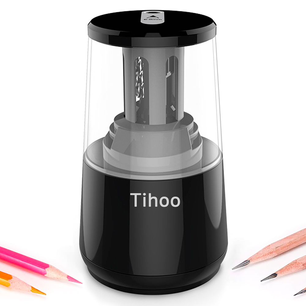 Точилка для олівців Tihoo 8008 USB електрична Чорний (246564919) - фото 2