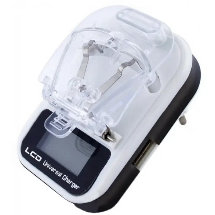 Зарядний пристрій акумуляторних батарей жаби HY02 LCD (1323)