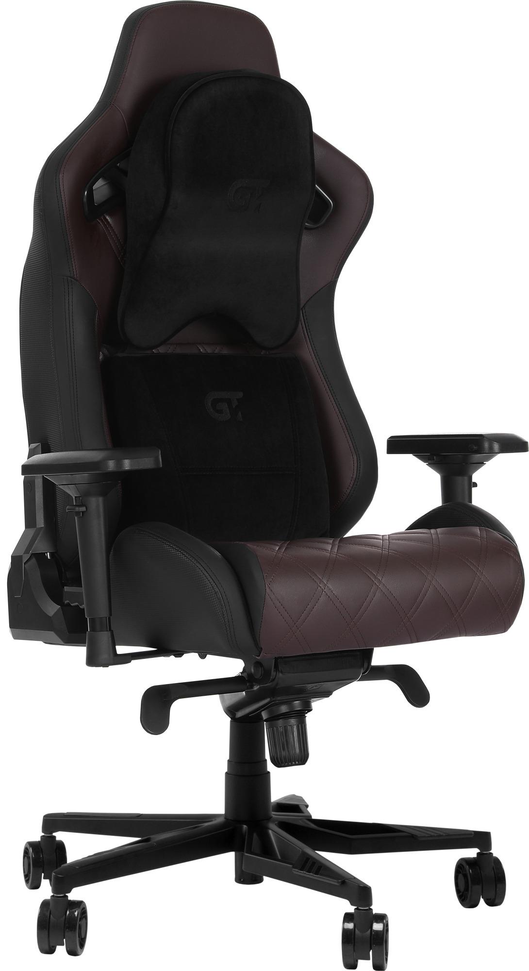 Кресло геймерское GT Racer X-0724 Black/Brown - фото 1