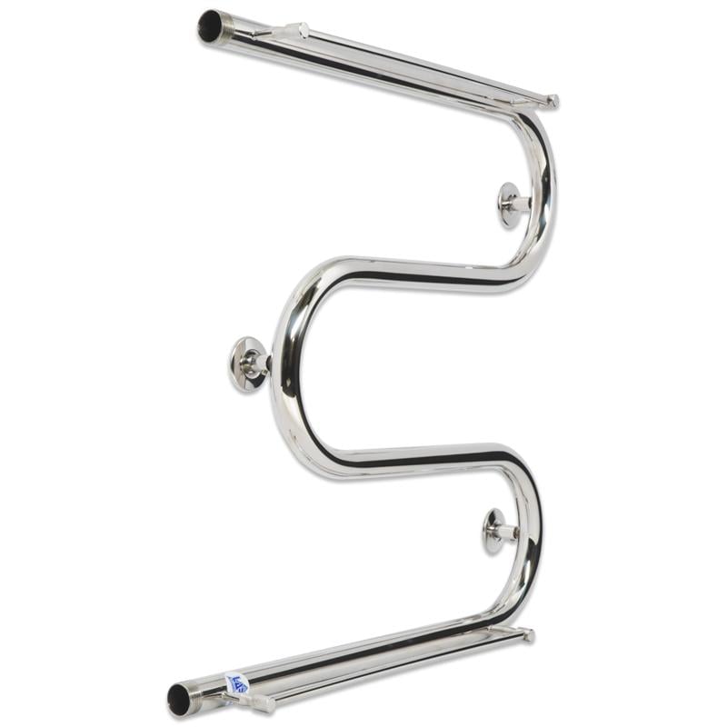 Полотенцесушитель водяной для ванной Laris Змеевик 25 РС3 из нержавеющей стали 500х500 с 2-мя полками 3/4" Хром (147-127-71207173) Полотенцесушитель водяной для ванной Laris Змеевик 25 РС3 из нержавеющей стали 500х500 с 2-мя полками 3/4" Хром (147-127-71207173)