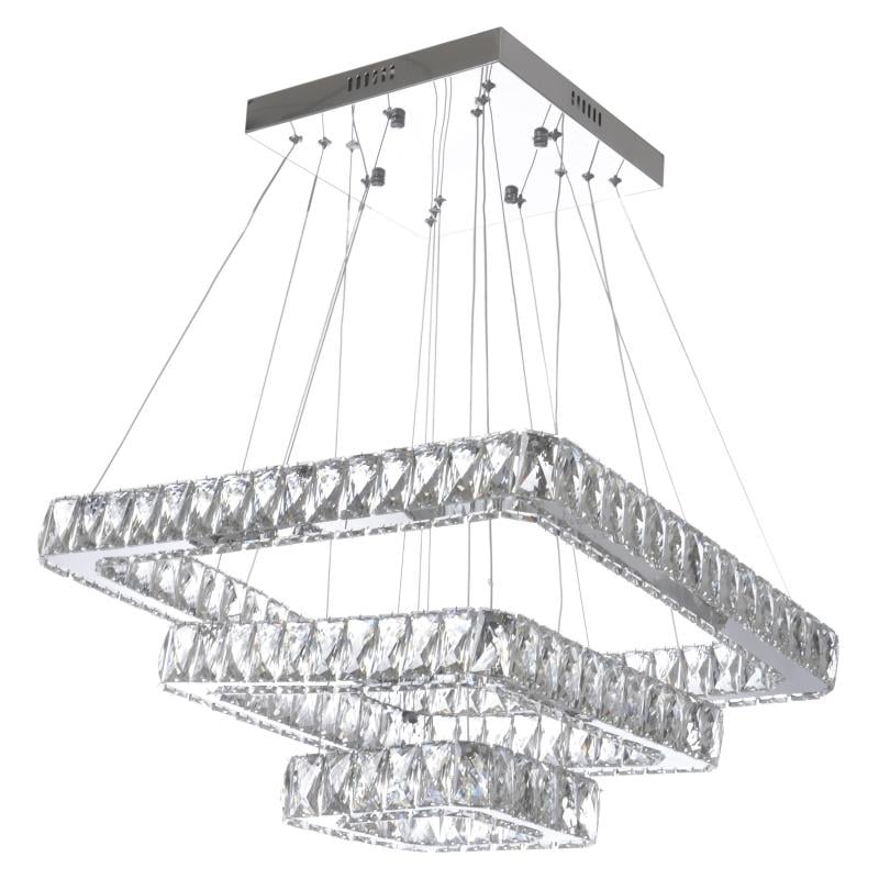 Люстра подвесная Brille BR-985S/96 W RM led светодиодная с пультом