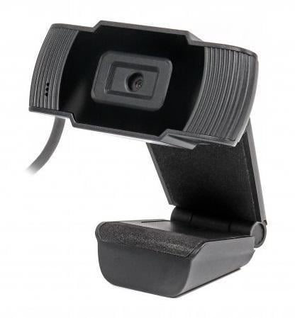 Веб-камера Maxxter WC-HD-FF-01 5 Mpx 1280x720 Fixed-Focus USB 2.0 встроенный микрофон Черный (WC-HD-FF-01)