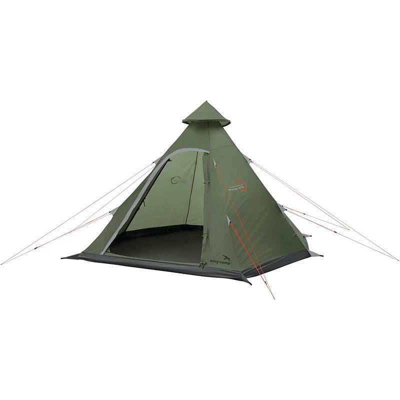 Палатка четырехместная Easy Camp Bolide 400 Rustic Green (929565) - фото 1