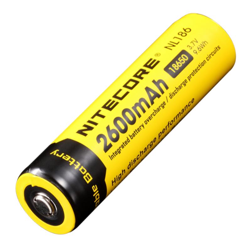 Аккумулятор Nitecore NL186 18650 2600 mAh (10303969)