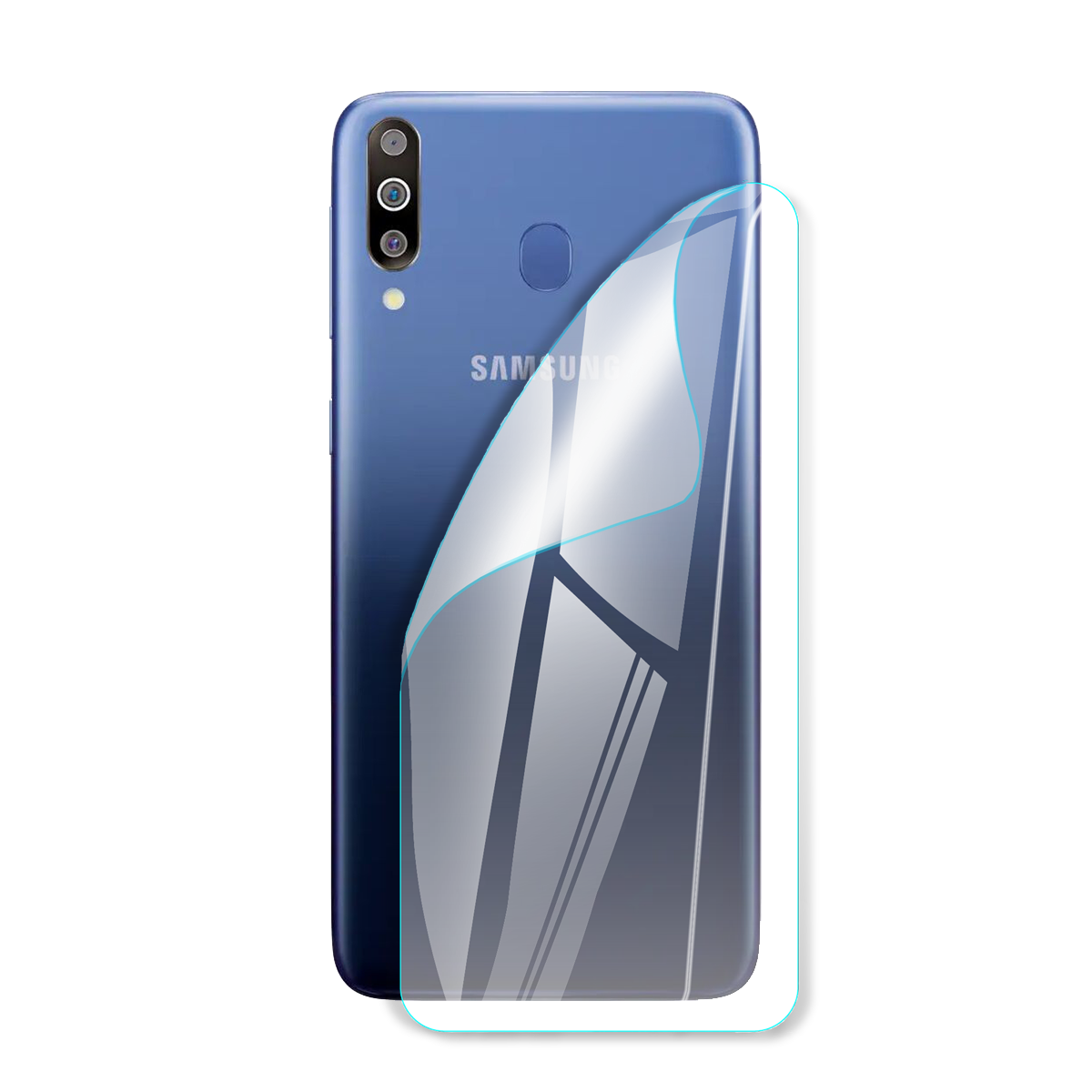 Защитная полиуретанова глянцевая пленка Medium Armor на корпус смартфона Samsung Galaxy M31s (PF-M02CSG-001-059)