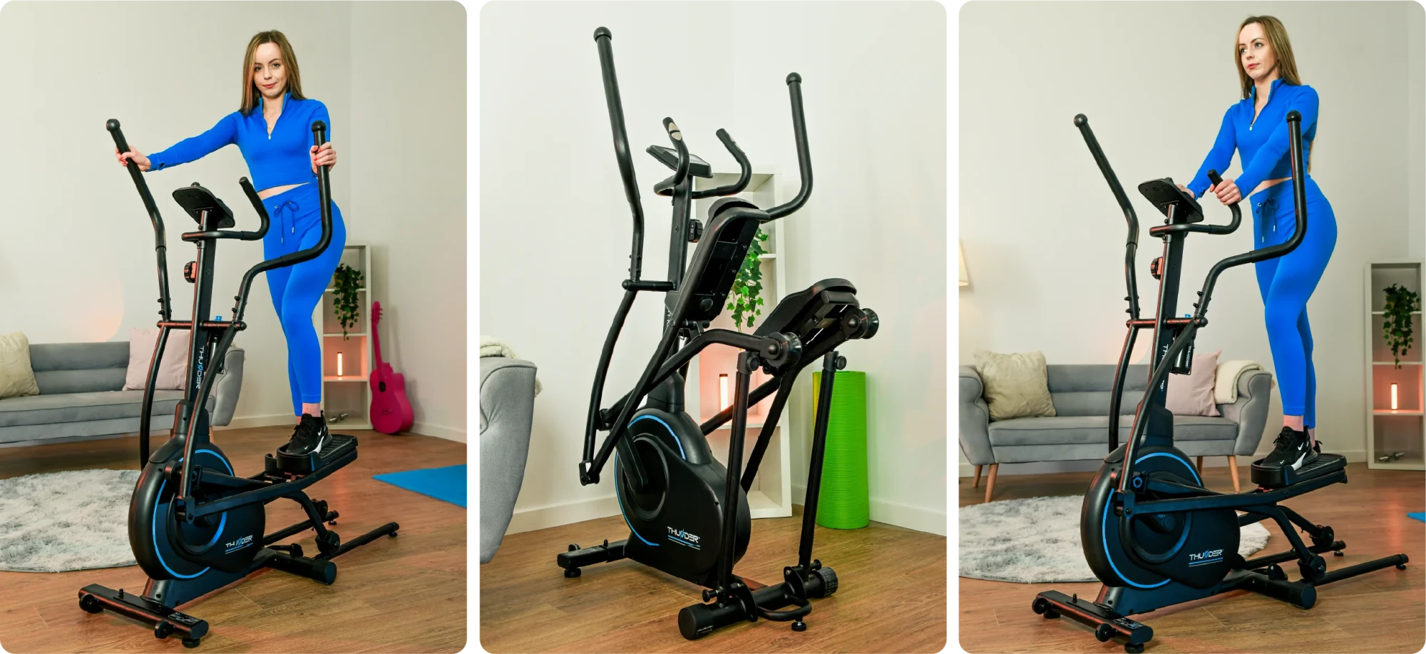 Орбитрек магнитный Thunder FIZZ Черный (440087) - фото 7