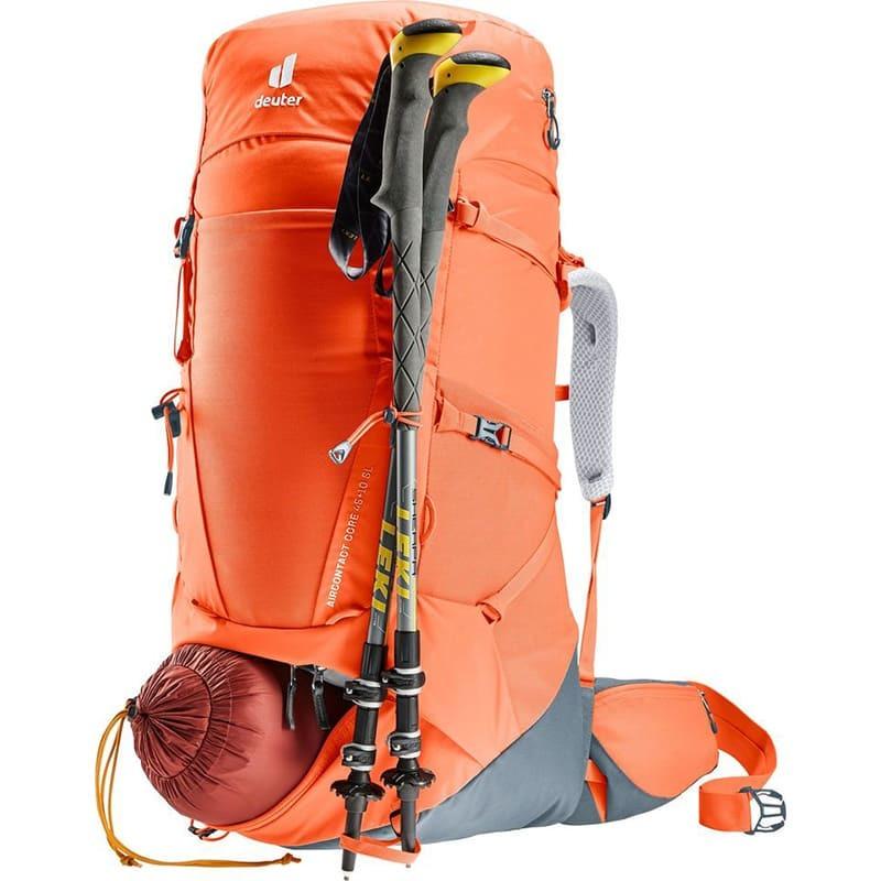 Туристичний рюкзак Deuter Aircontact Core 45+10 л SL Paprika-Graphite (3350222 9409) - фото 10