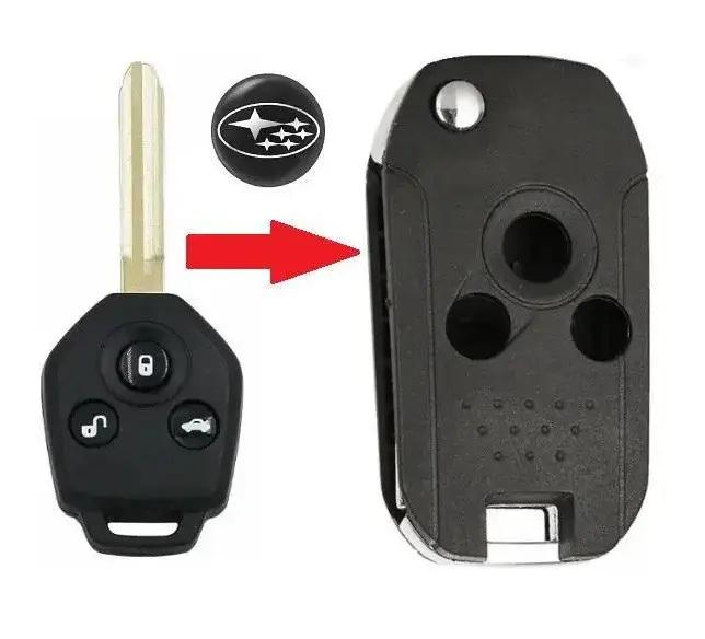 Корпус выкидного автоключа для Subaru MS02B (400531) - фото 2