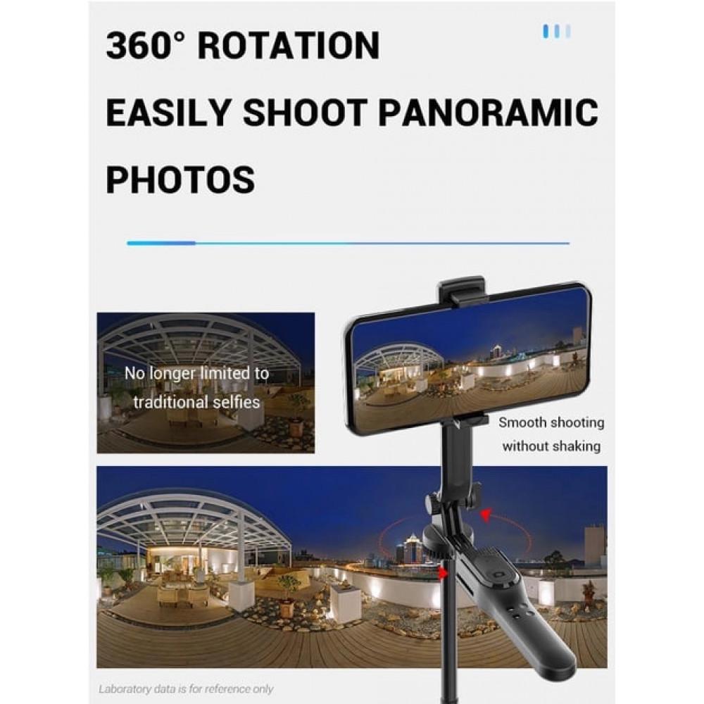 Селфи-монопод K28-3 Button Bluetooth Dual Clamps 1,75 м - фото 6 Селфи-монопод K28-3 Button Bluetooth Dual Clamps 1,75 м - фото 6