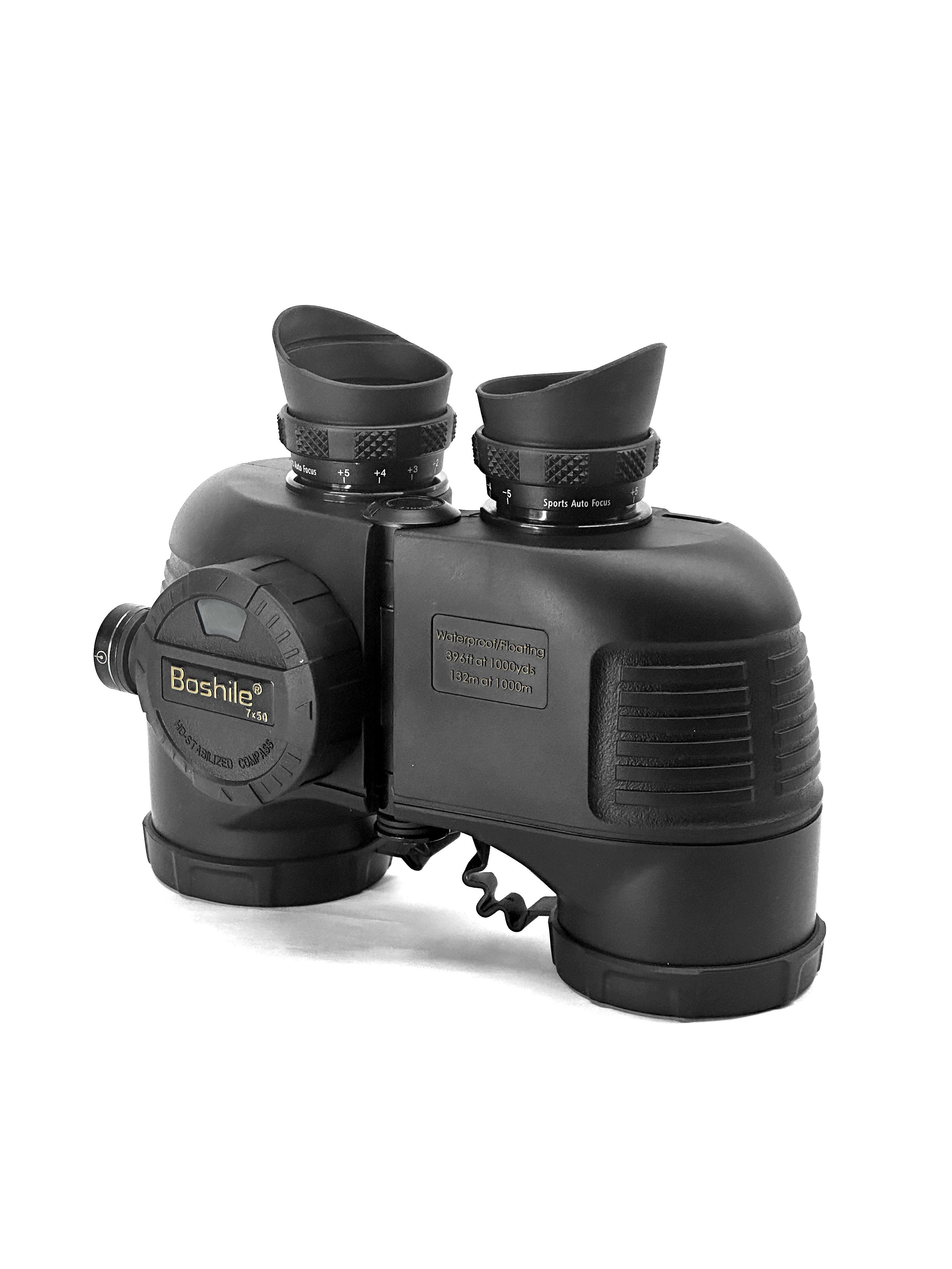 Бинокль Boshile Navy Black 7x50 с компасом - фото 2 Бинокль Boshile Navy Black 7x50 с компасом - фото 2