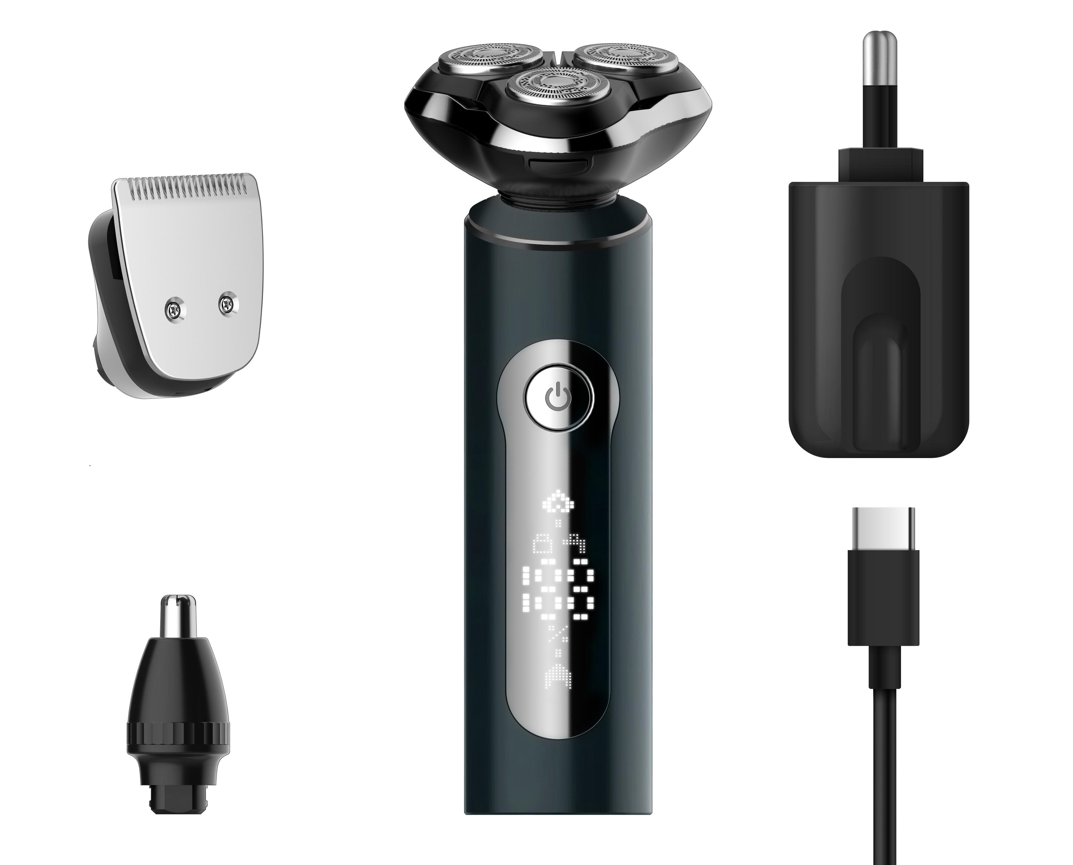 Бритва Adler 3в1 USB Чорний (AD2940) - фото 4