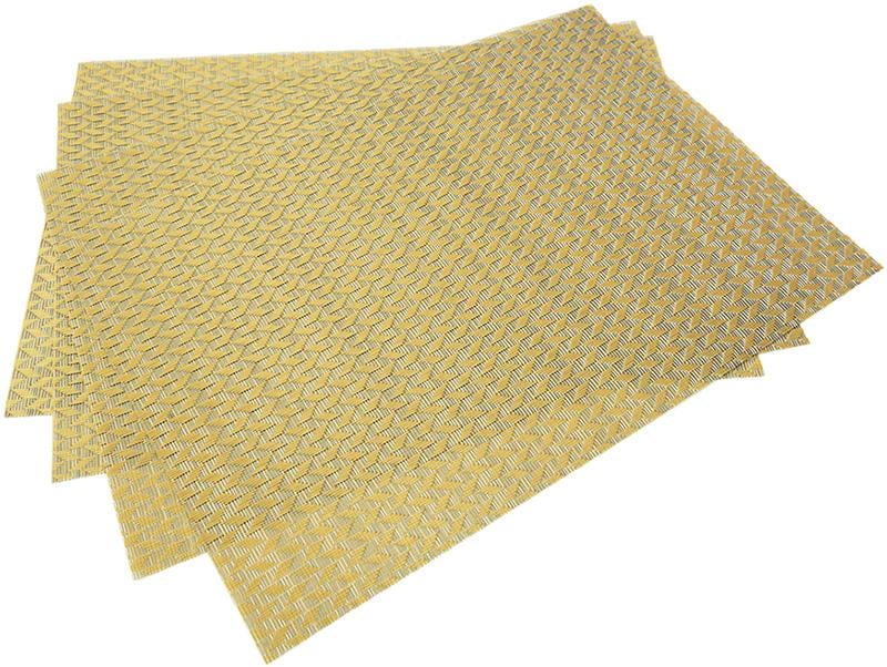 Набір сервірувальних килимків Fissman Cyprian-648 прямокутні 45х30 см пвх 4 шт. (FN-648)