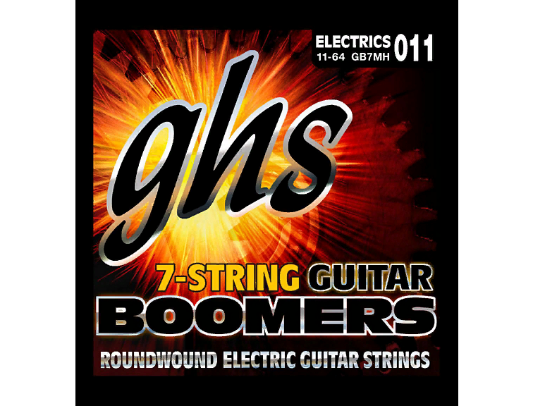 Струны GHS Boomers GB7MH 11-64 7-string